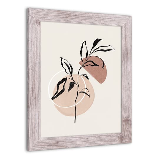 Abstract BoBrownical Western Framed Print